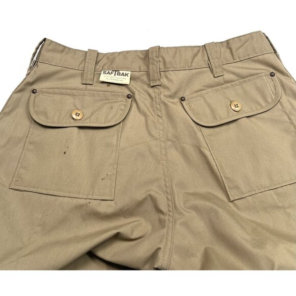 VTG SafTBak Bird Duck Waterfowl Hunting Jacket M & Pants 36x30 Coat Canvas READ - Picture 16 of 16